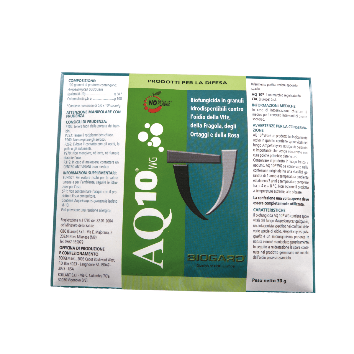 Biogard - AQ 10® WG